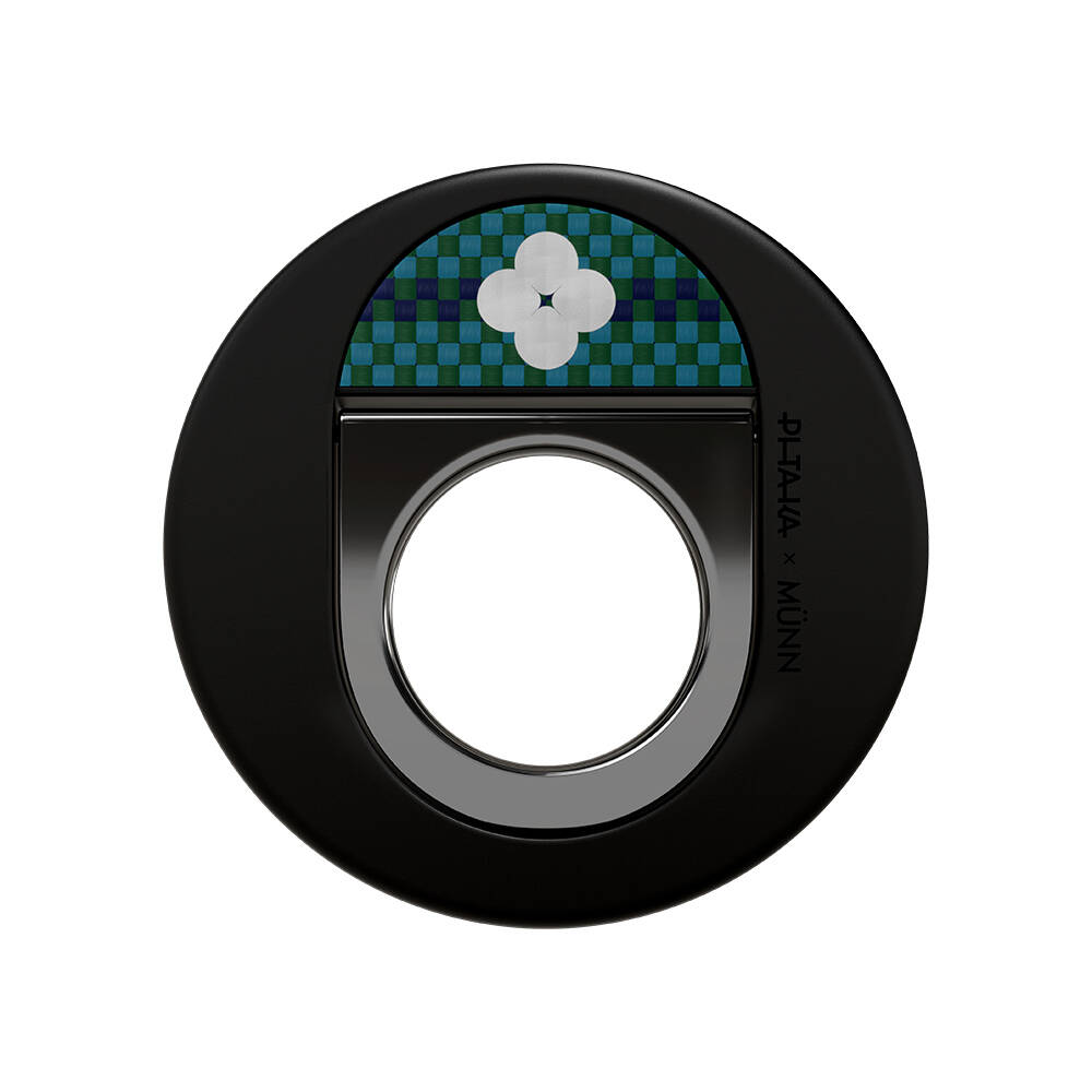 Pitaka Aramid Fiber Flora in Grid Serisi MagEZ Grip 3 Magnetik Ring Stand Telefon Tutucu - 8