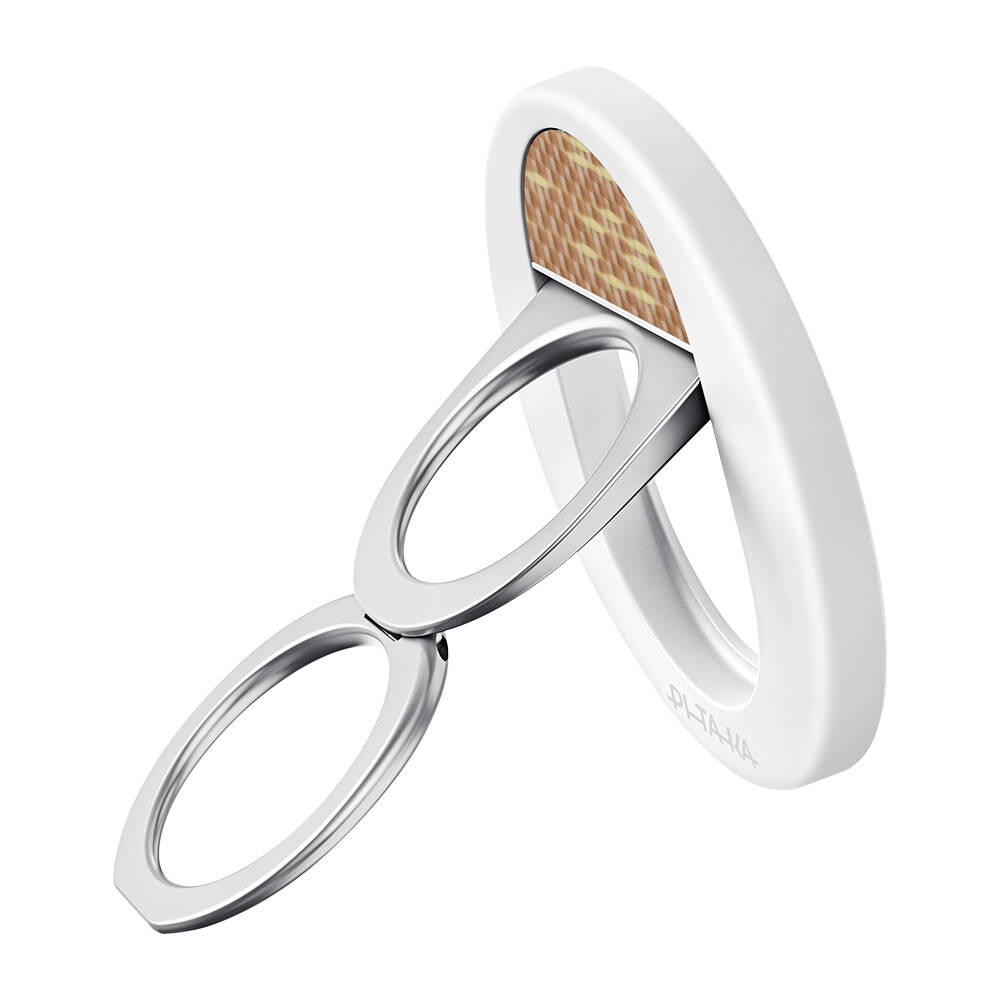 Pitaka Aramid Fiber Glints of Gold Serisi MagEZ Grip 3 Magnetik Ring Stand Telefon Tutucu - 1