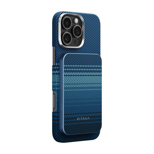 Pitaka Tactile Woven Qi2 Şarj Teknolojili Aramid Fiber M-Safe Powerbank 15W 5000mAh - 16