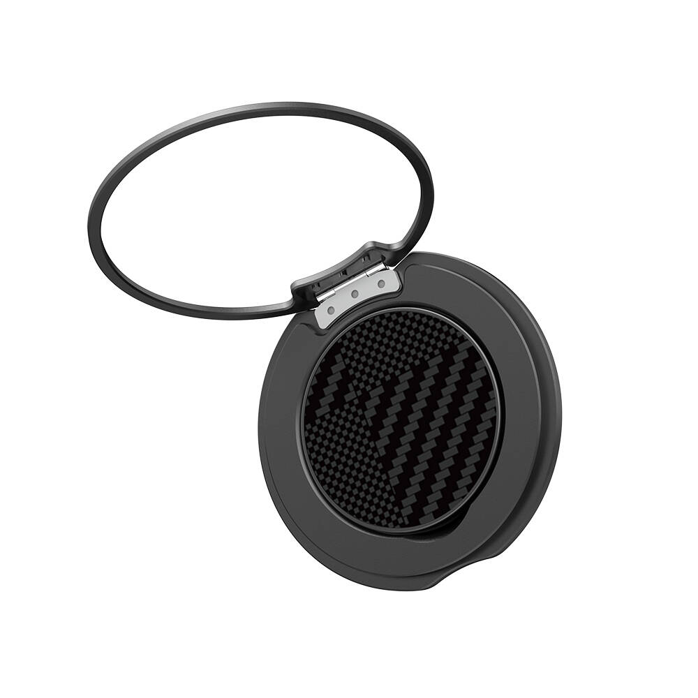 Raptic Defeme FreeFlow 360 Derece Dönebilen Karbon Fiber Tasarımlı Parmak Ring Stand - 16