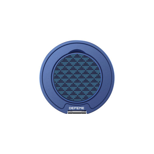 Raptic Defeme FreeFlow 360 Derece Dönebilen Karbon Fiber Tasarımlı Parmak Ring Stand Mavi