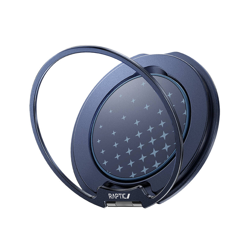 Raptic FreeFlow Serenity Serisi 360 Derece Dönebilen Magnetik Ring Stand Telefon Tutucu - 1