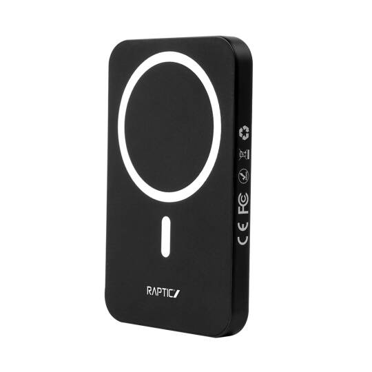 Raptic S4 Aramid-Skin M-safe Şarj Özellikli Ultra İnce 600D Powerbank 15W 5000mAh - 3