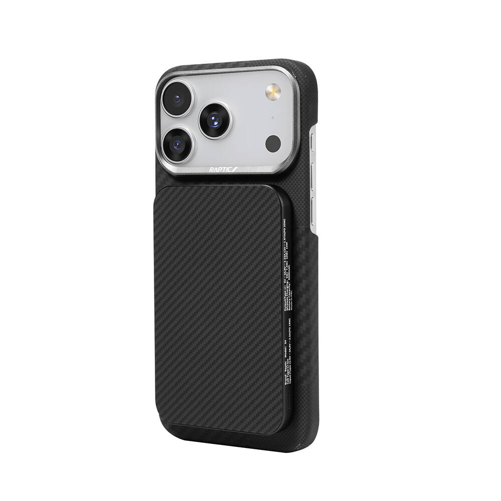 Raptic S4 Aramid-Skin M-safe Şarj Özellikli Ultra İnce 600D Powerbank 15W 5000mAh - 8