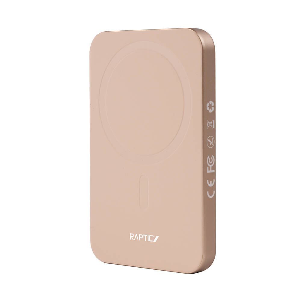 Raptic S4 Aramid-Skin M-safe Şarj Özellikli Ultra İnce Powerbank 15W 5000mAh - 3