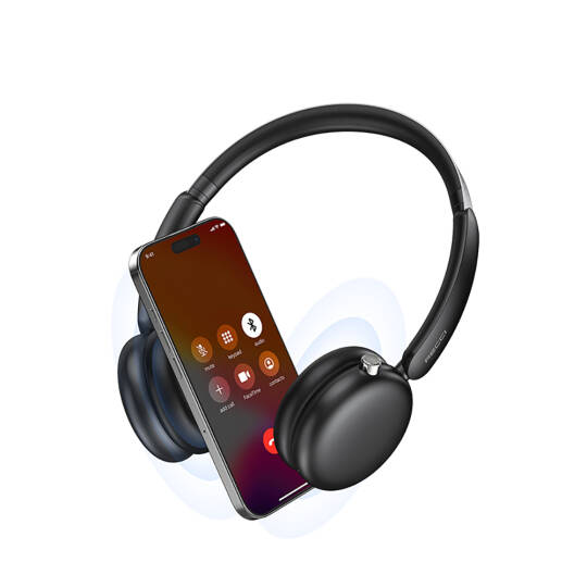 Recci REP-W95 ANCENC Özellikli Hi-Fi Ses Kaliteli Kulak Üstü Bluetooth v5.3 Kulaklık - 9