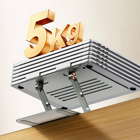 Recci RHO-M25 360 Derece Dönebilen Katlanabilir Laptop Standı - 9