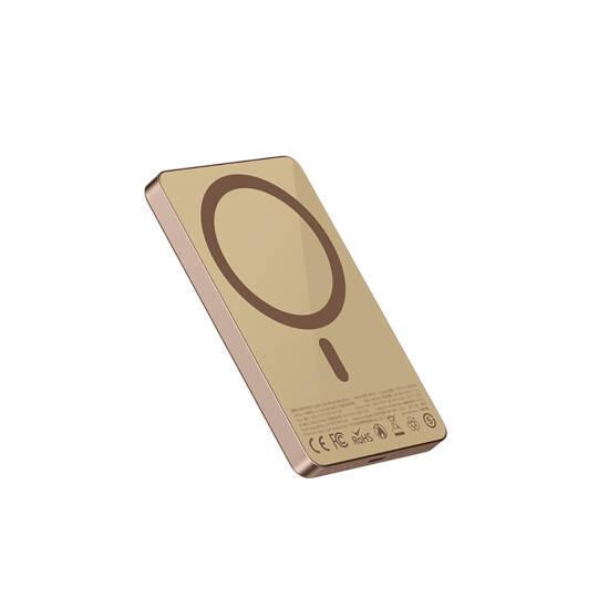 Recci RP35 PD 20W Led Göstergeli Hızlı Şarj Özellikli Wireless Powerbank 15W 10000mAh - 7