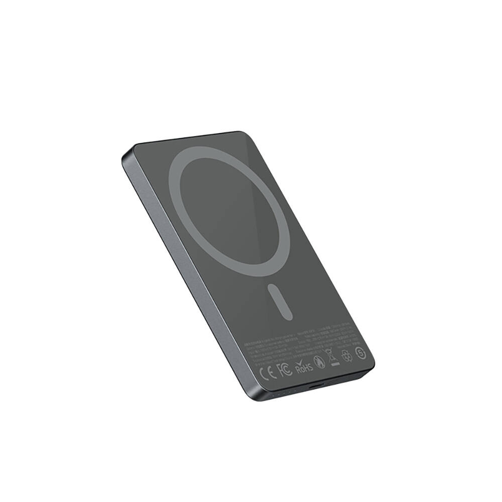 Recci RP35 PD 20W Led Göstergeli Hızlı Şarj Özellikli Wireless Powerbank 15W 10000mAh - 13