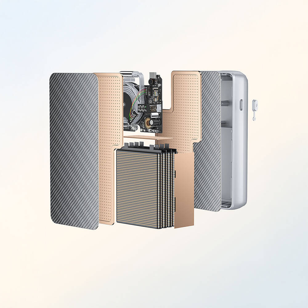 Recci RPB-P58 PD Hızlı Şarj Özellikli Type-C Kablolu Powerbank 22.5W 10.000mAh - 11
