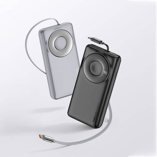 Recci RPB-P72 Hızlı Şarj Özellikli Type-C Kablolu Powerbank 65W 20.000mAh - 5