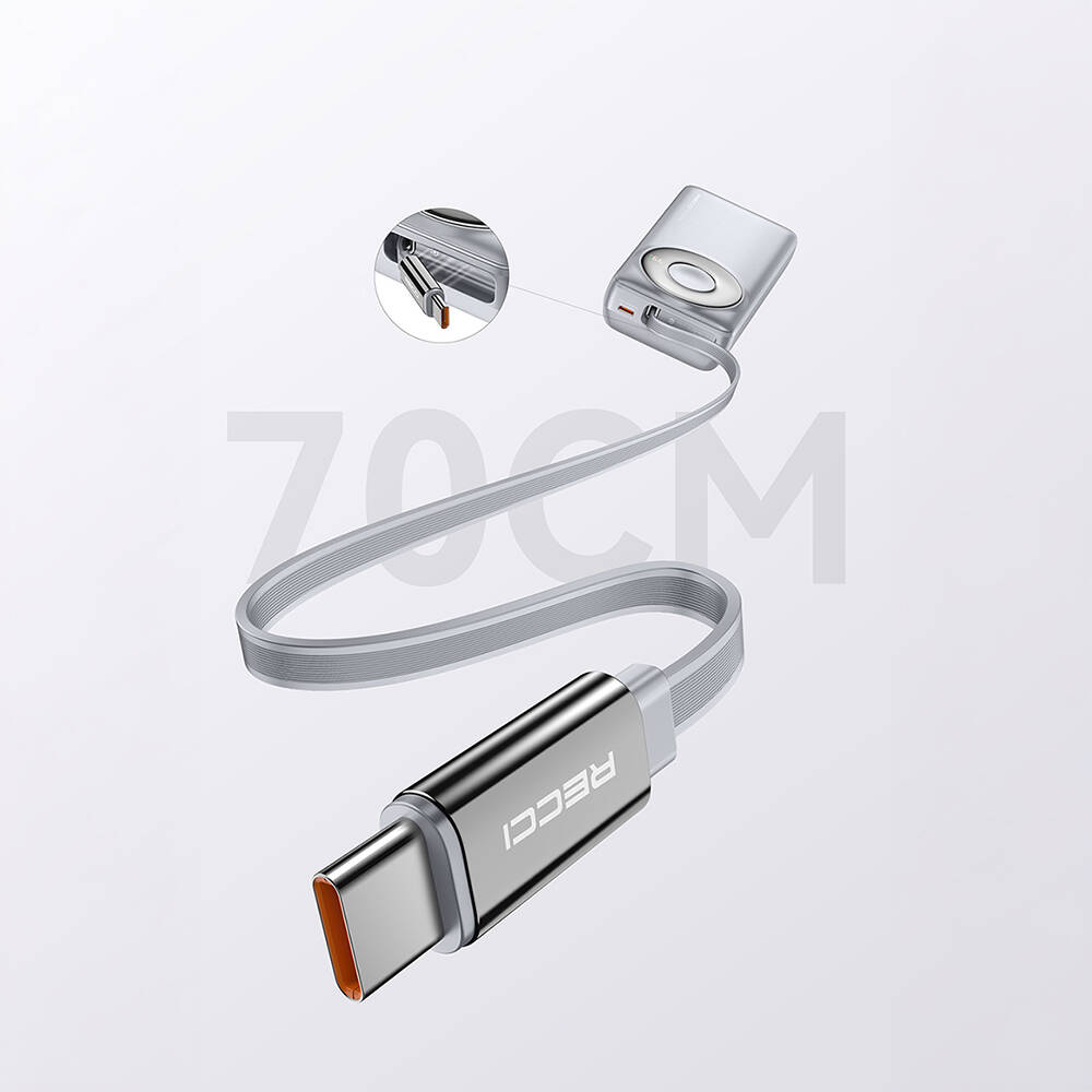 Recci RPB-P72 Hızlı Şarj Özellikli Type-C Kablolu Powerbank 65W 20.000mAh - 10