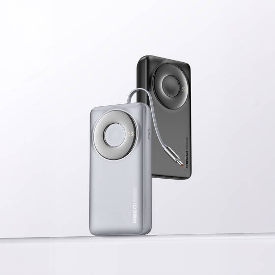 Recci RPB-P72 Hızlı Şarj Özellikli Type-C Kablolu Powerbank 65W 20.000mAh - 13