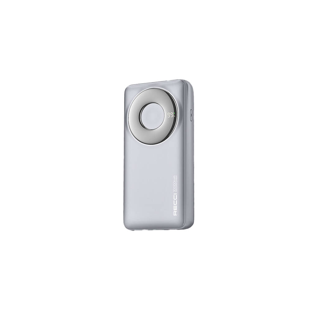 Recci RPB-P72 Hızlı Şarj Özellikli Type-C Kablolu Powerbank 65W 20.000mAh - 1