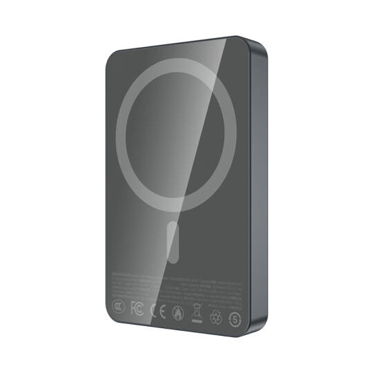 Recci RPB-W36 Ultra İnce PD 20W Hızlı Şarj Özellikli Wireless Powerbank 15W 10000mAh - 9