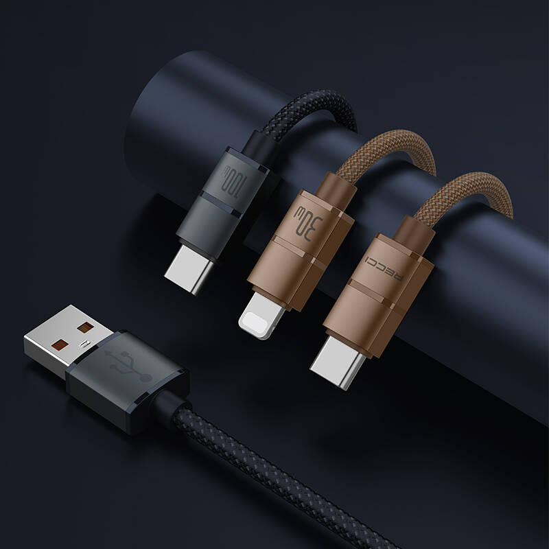 Recci RS08CC Warrior Serisi Type-C to Type-C 100W Hızlı Şarj Özellikli Data ve Şarj Kablosu 1.2M - 4