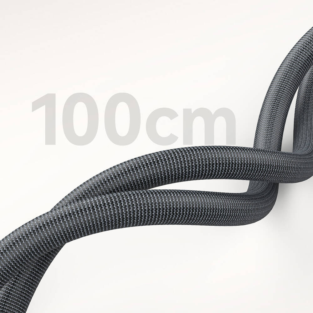 Recci RS35CL Type-C to Lightning PD 30W Örgü Tasarımlı Hızlı Şarj Özellikli Data ve Şarj Kablosu 1M - 9