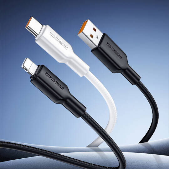 Recci RS46CL Type-C to Lightning PD 30W Hızlı Şarj Özellikli Data ve Şarj Kablosu 1.2M - 4
