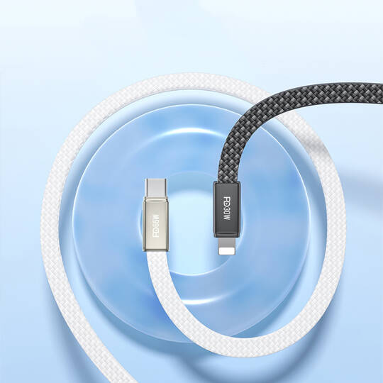 Recci RS55CL Type-C to Lightning PD Hızlı Şarj Özellikli Data ve Şarj Kablosu 30W 1M - 10