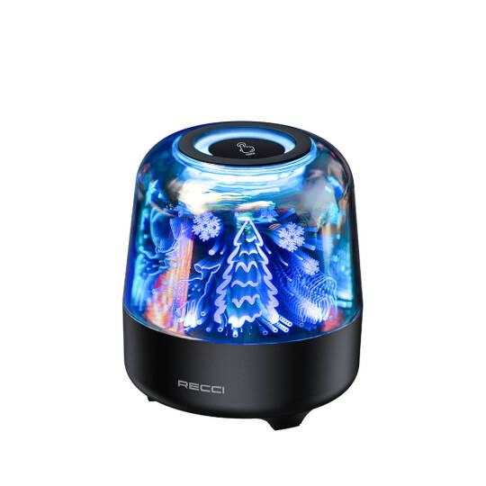 Recci RSK-W20 Magic Forest Serisi TFAUXUSB Hi-Fi RGB Işıklı Wireless Bluetooth 5.0 Speaker Hoparlör 1200mAh