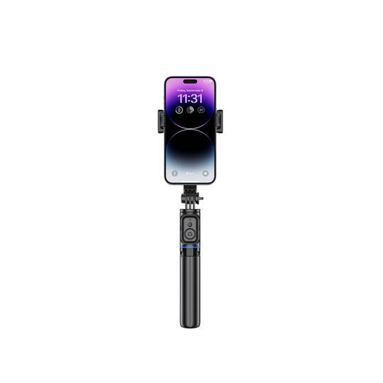 ​Recci RSS-W03 Bluetooth 5.0 Uzaktan Kumandalı Çok Fonksiyonlu Selfie Çubuğu - 3