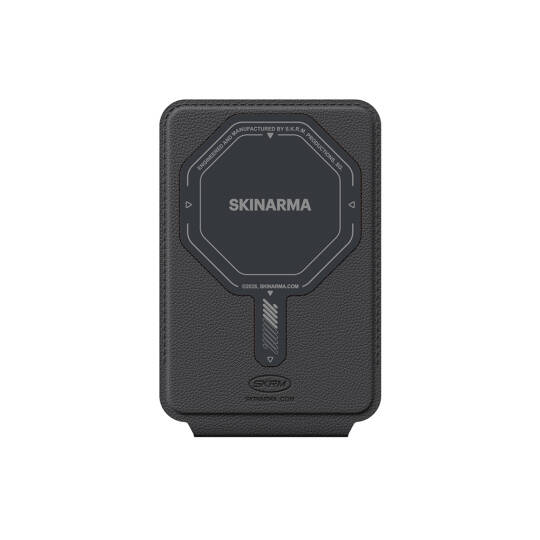 Skinarma Axis Serisi Foldable Stand Özellikli Deri Tasarımlı Kartlık - 5
