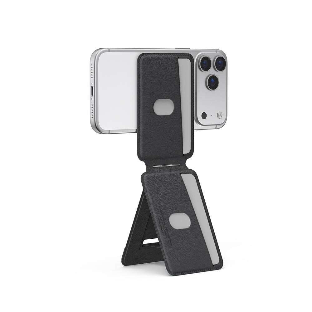 Skinarma Axis Serisi Foldable Stand Özellikli Deri Tasarımlı Kartlık - 8