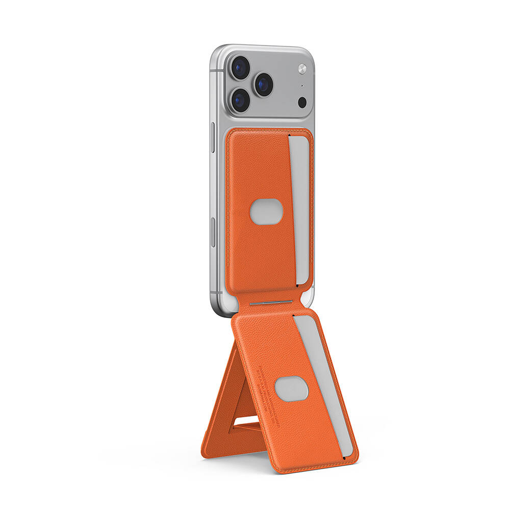 Skinarma Axis Serisi Foldable Stand Özellikli Deri Tasarımlı Kartlık - 19