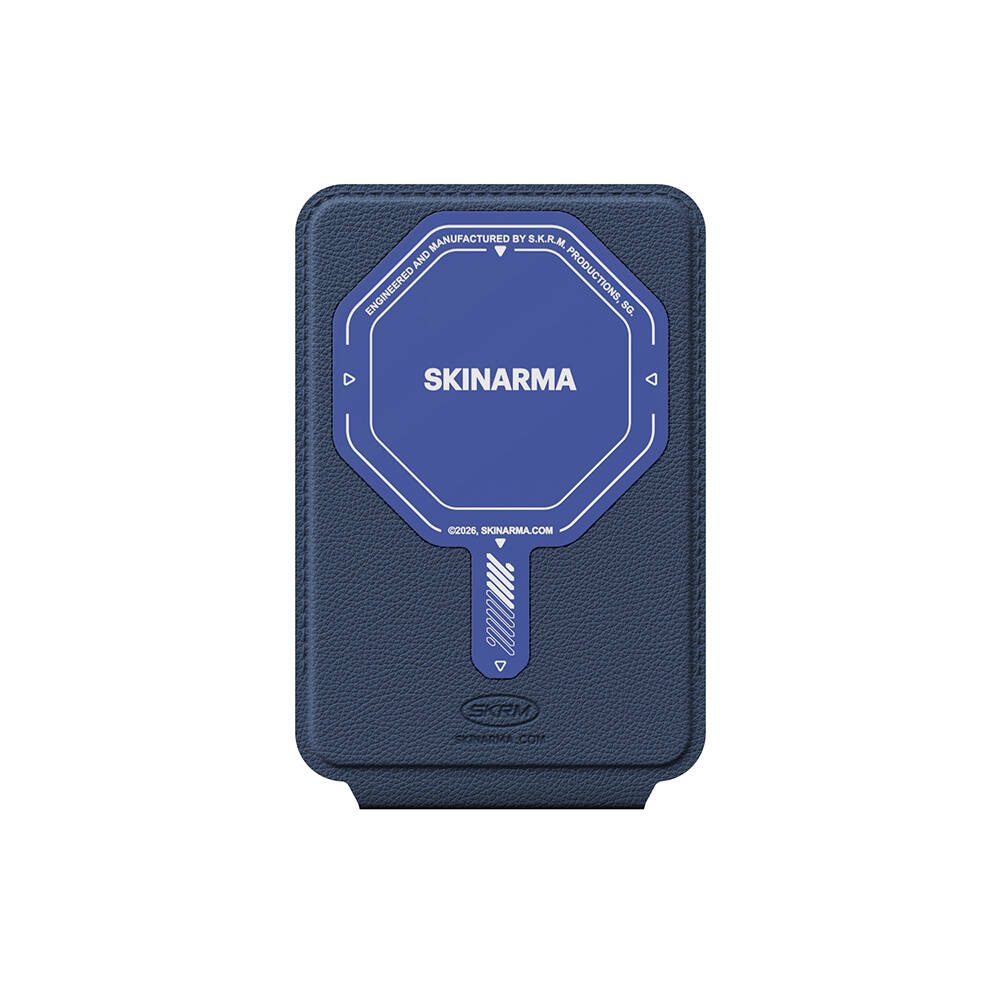 Skinarma Axis Serisi Foldable Stand Özellikli Deri Tasarımlı Kartlık - 3