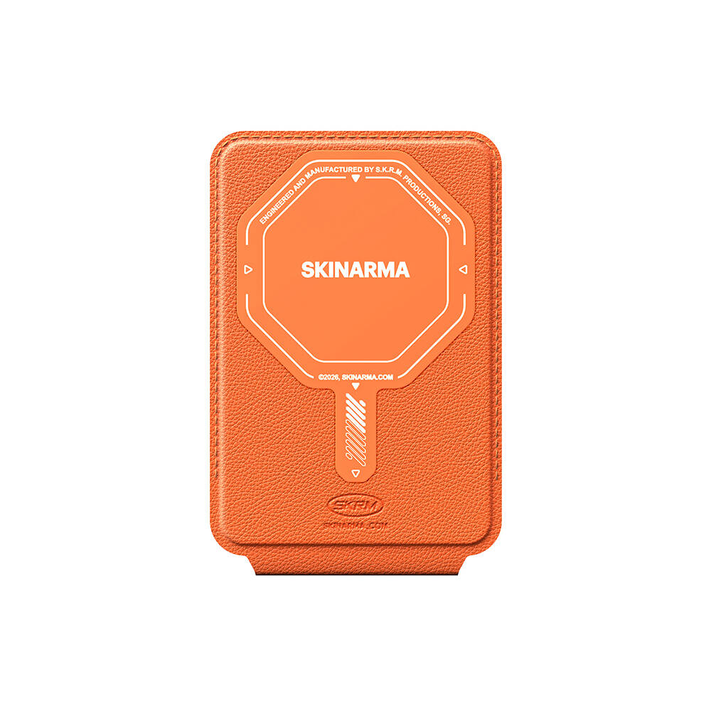 Skinarma Axis Serisi Foldable Stand Özellikli Deri Tasarımlı Kartlık - 2