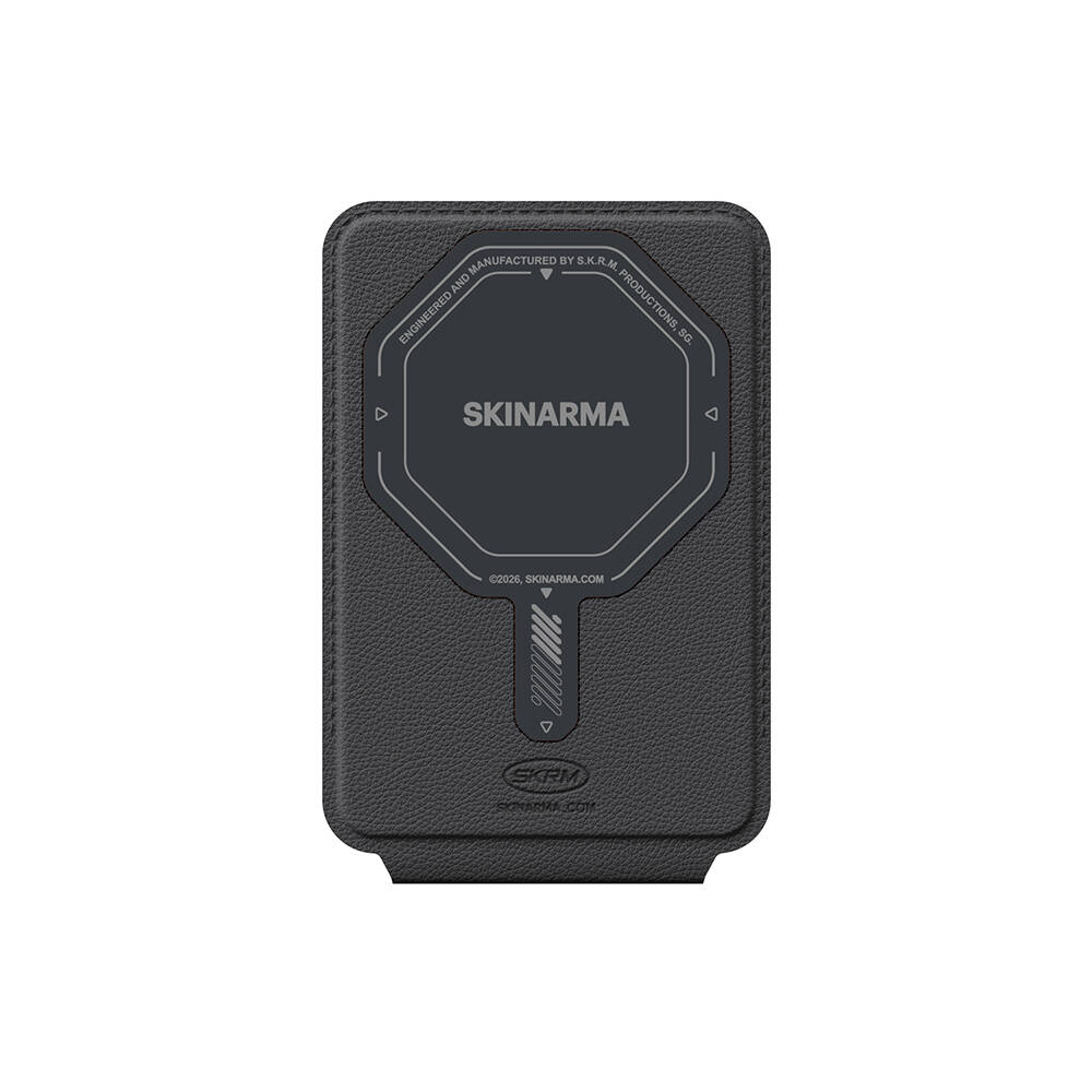 Skinarma Axis Serisi Foldable Stand Özellikli Deri Tasarımlı Kartlık - 1
