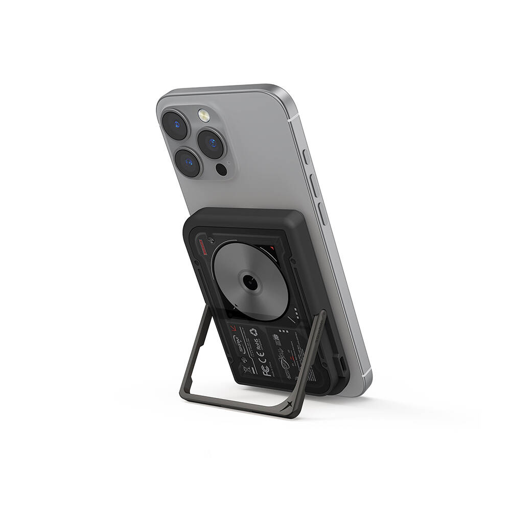 Skinarma Nexus Nova Kablosuz ve PD Hızlı Şarj Özellikli Standlı Taşınabilir Powerbank 20W 5000mAh - 7