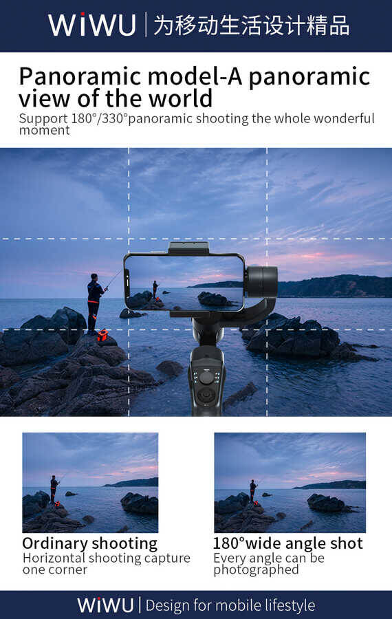 Wiwu 3-Axis S5B Gimbal Sabitleyici - 4