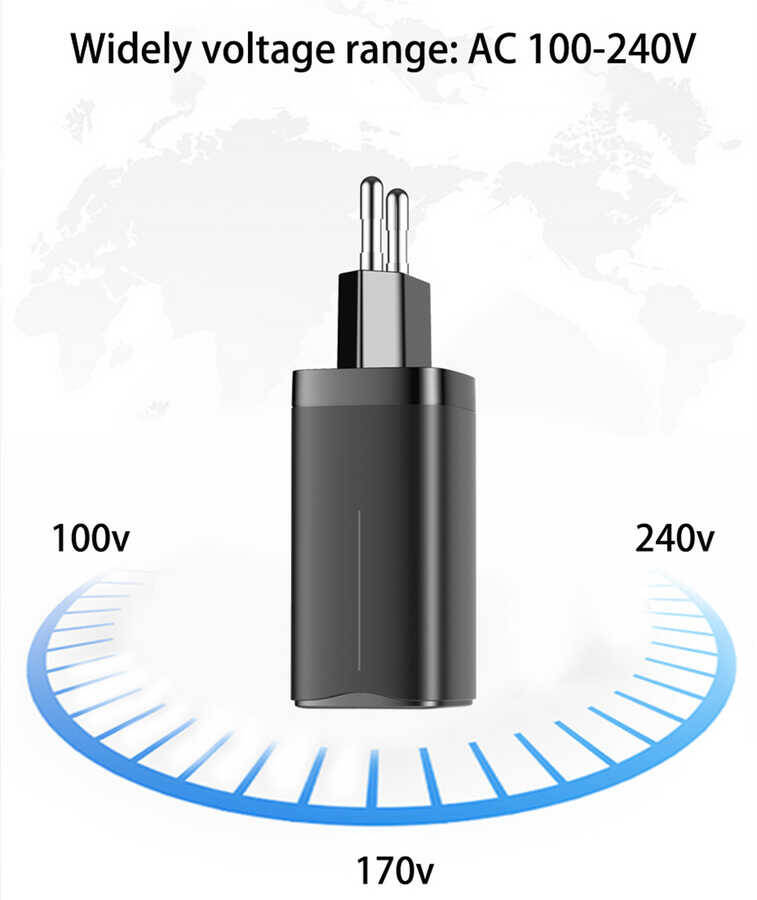 Wiwu GaN Tech GTC6521-65W Power Adaptör - 12