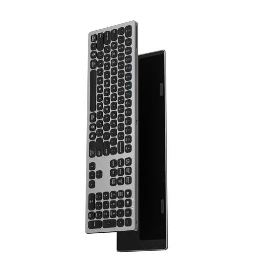 Wiwu MKB-03 Magic Keyboard Master iOS Android Windows İşletim Sistemi Uyumlu Bluetooth Kablosuz Klavye - 4