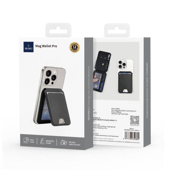 Wiwu MW-003 Mag Wallet Standlı Magnetik Kartlık - 19