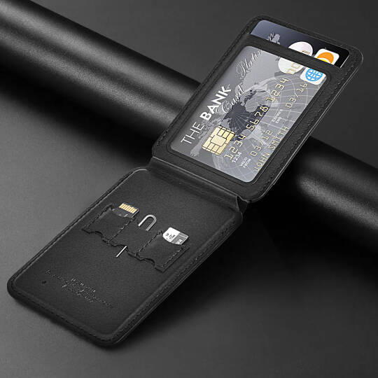 Wiwu MW-005 Magnetik Standlı Kartlık Qi Kablosuz Şarj Uyumlu FindMy Özellikli Mag Wallet - 16