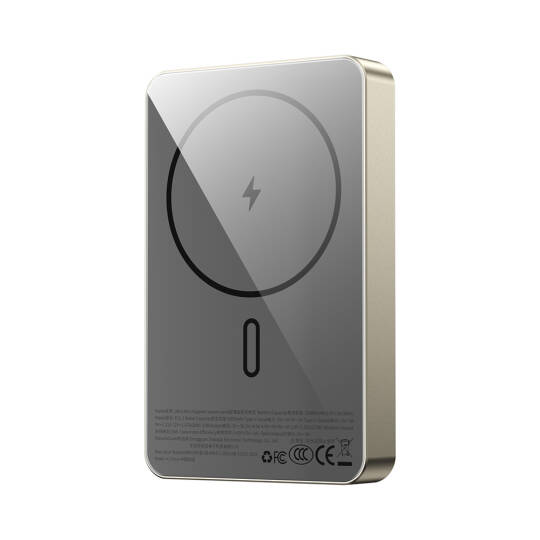 Wiwu P15-1 LED Işık Göstergeli Ultra İnce PD 20W Kablosuz Powerbank 10000mAh 15W - 12