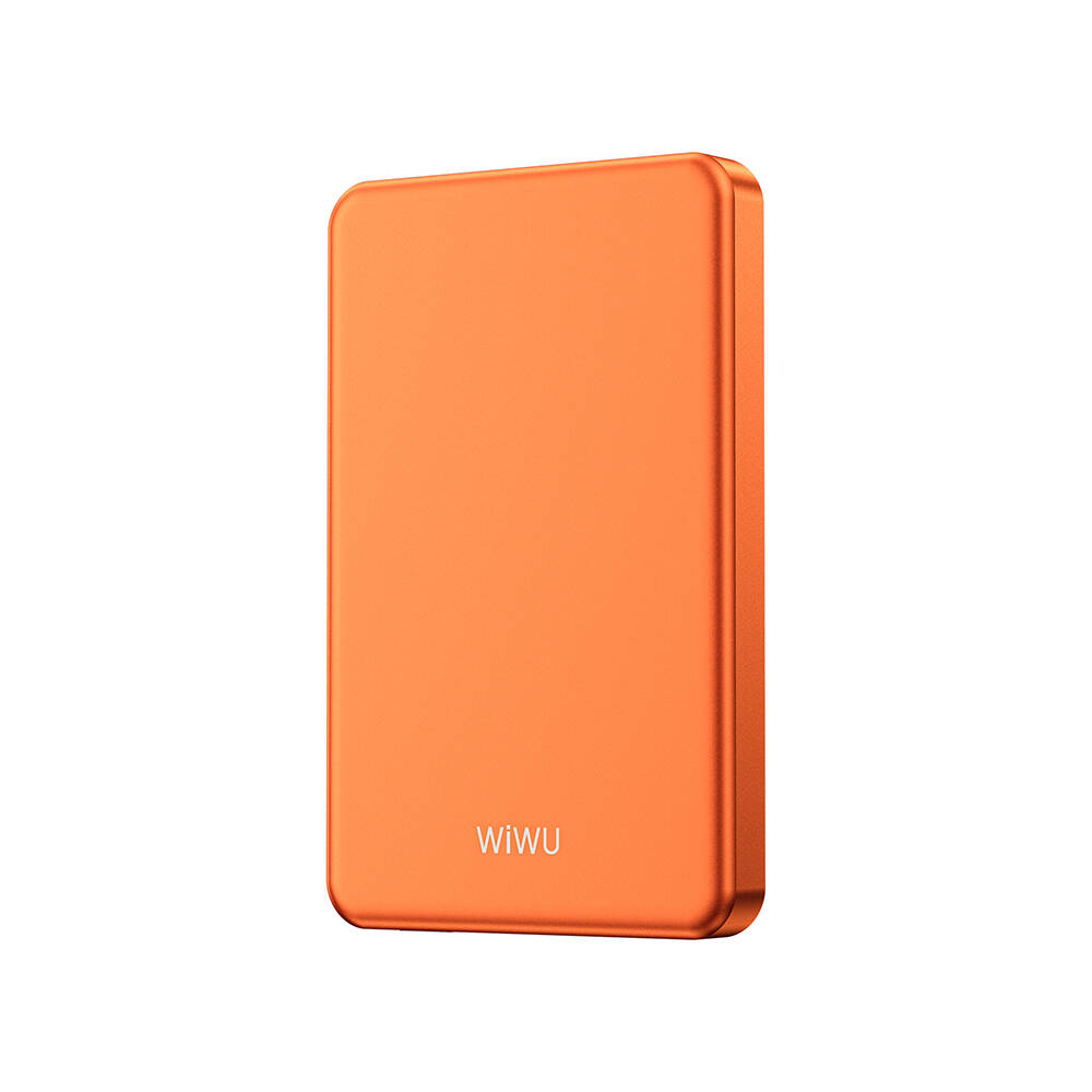 Wiwu P15 LED Işık Göstergeli Ultra İnce PD 20W Kablosuz Powerbank 5000mAh 15W - 9