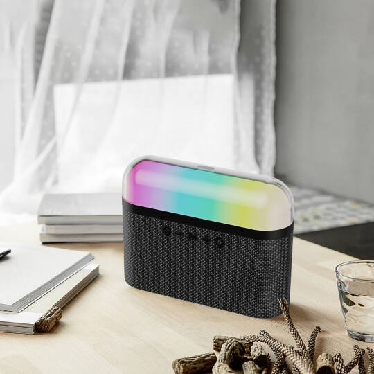 Wiwu P60 RGB Led Işıklı Thunder Wireless Bluetooth Speaker Hoparlör - 8