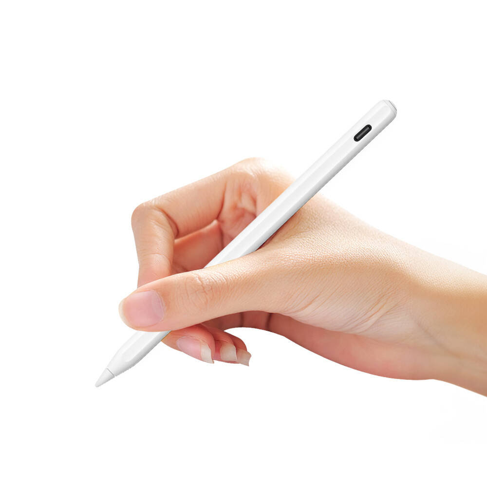 Wiwu Pencil A03 Kablosuz Şarj Özellikli Avuç İçi Reddi (Palm Rejection) ve Eğim Hassasiyeti Özellikli Dokunmatik Kalem - 3