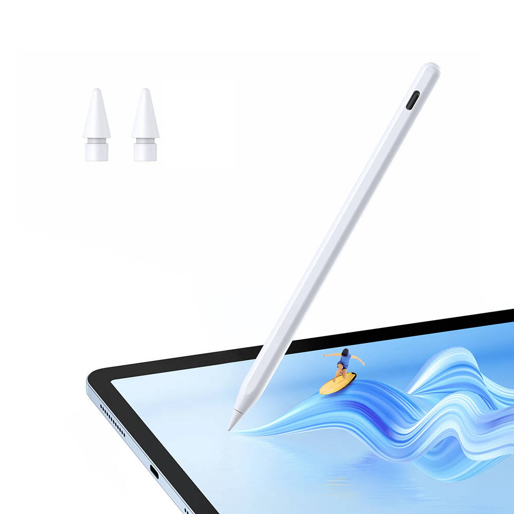 Wiwu Pencil A03 Kablosuz Şarj Özellikli Avuç İçi Reddi (Palm Rejection) ve Eğim Hassasiyeti Özellikli Dokunmatik Kalem - 5