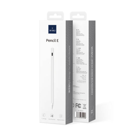 Wiwu Pencil E A02 Avuç İçi Reddi (Palm Rejection) ve Eğim Hassasiyeti Özellikli Dokunmatik Kalem - 5