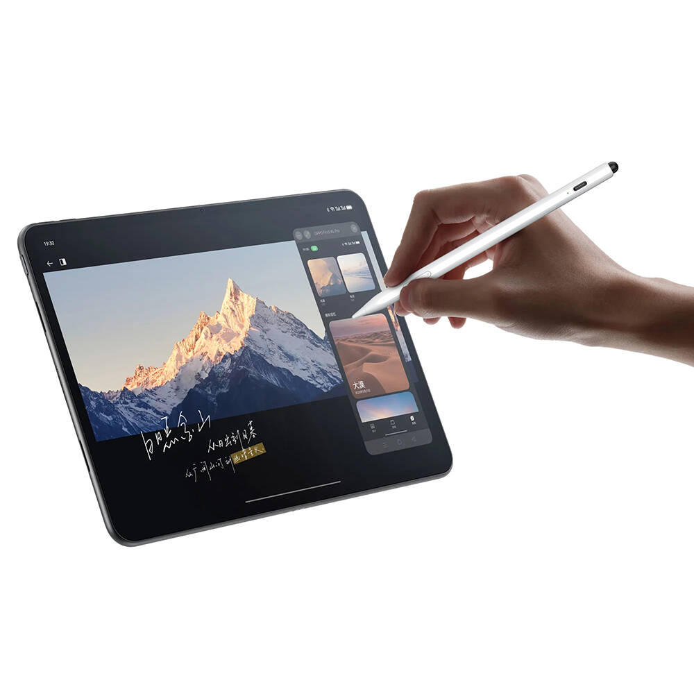 Wiwu Pencil S-04 Avuç İçi Reddi (Palm Rejection) Özellikli Universal Dokunmatik Stylus Kalem - 7