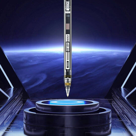 Wiwu Pencil W Pro Dijital Led Göstergeli Palm-Rejection Şeffaf Görünüm Tasarımlı Dokunmatik Çizim Kalemi - 11