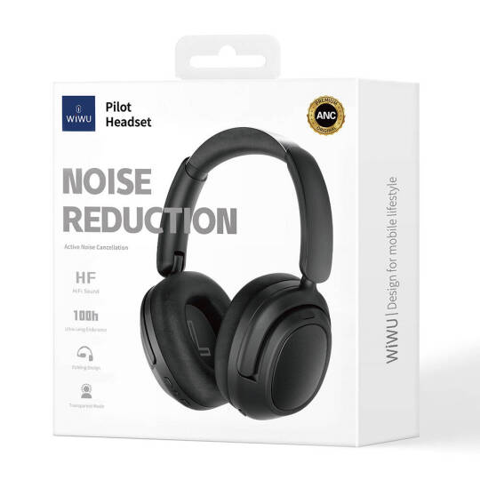 Wiwu Pilot TD-03 ANC Aktif Gürültü Önleyicili Kulak Üstü Bluetooth Kulaklık - 10
