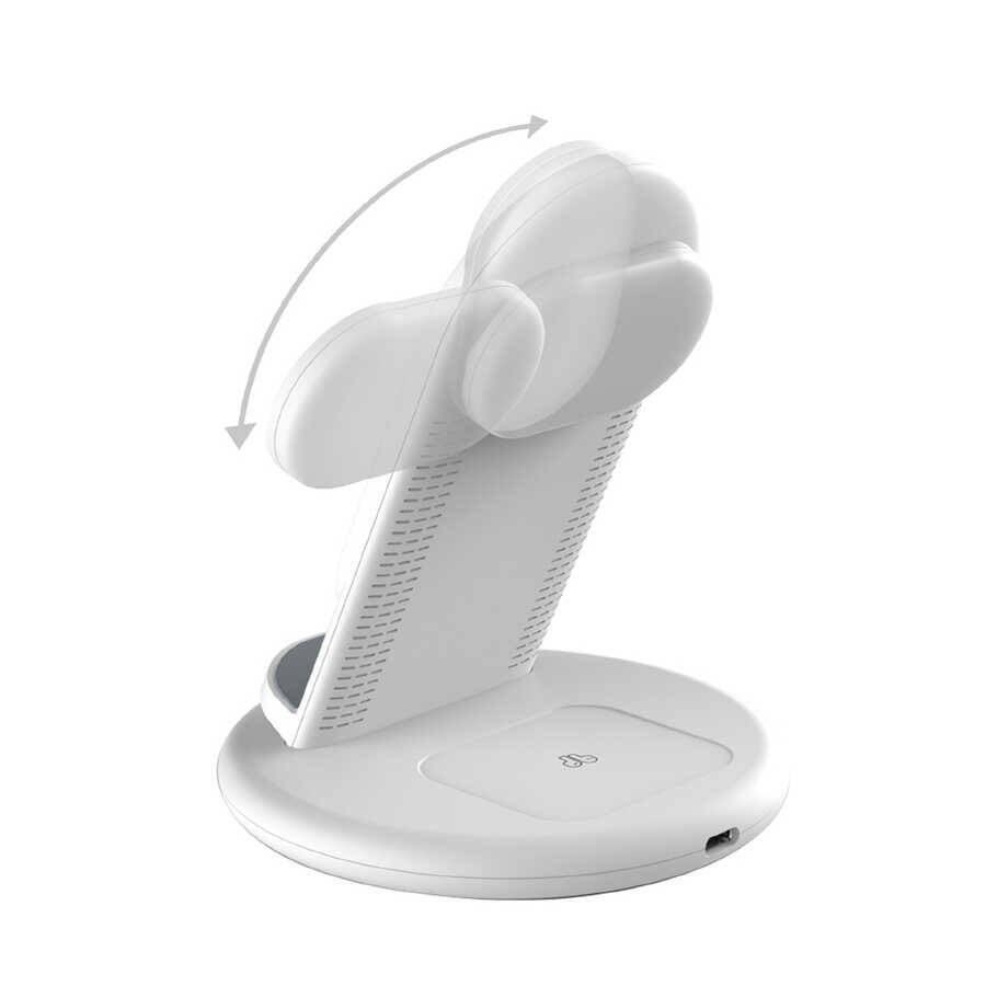 Wiwu Power Air 3 in 1 Kablosuz Şarj Standı - 4