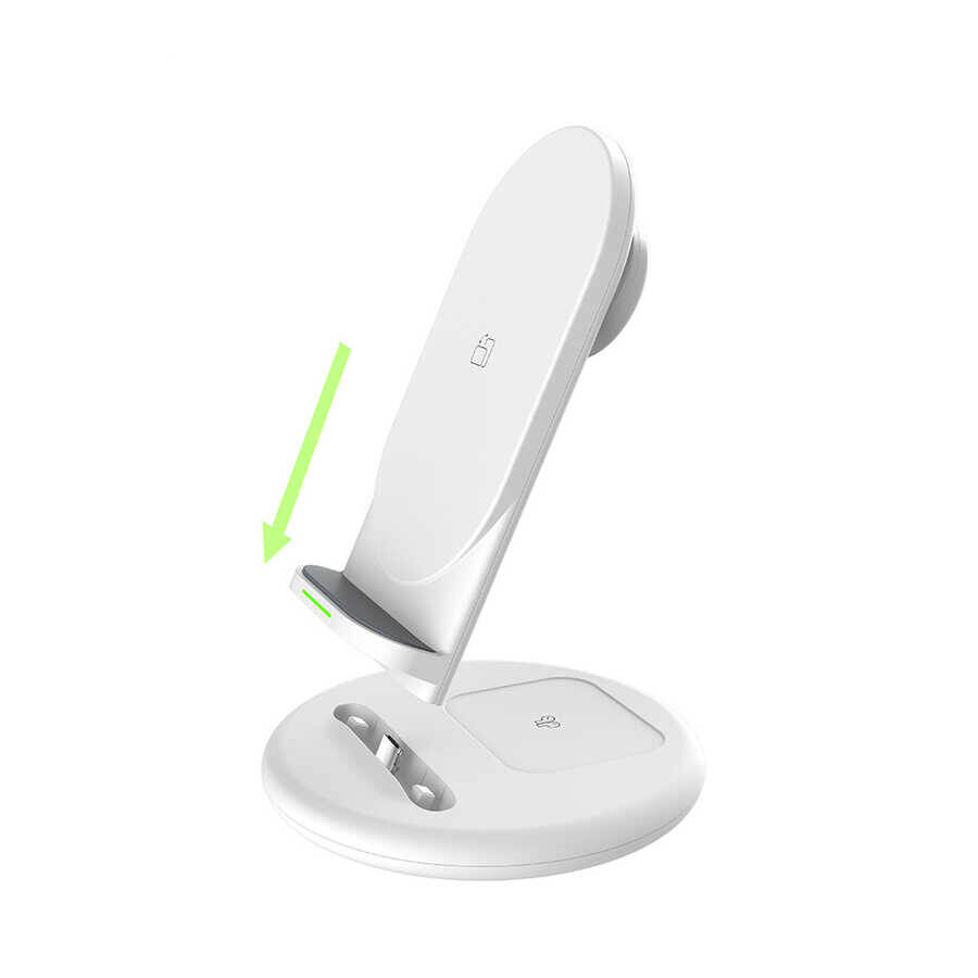 Wiwu Power Air 3 in 1 Kablosuz Şarj Standı - 6