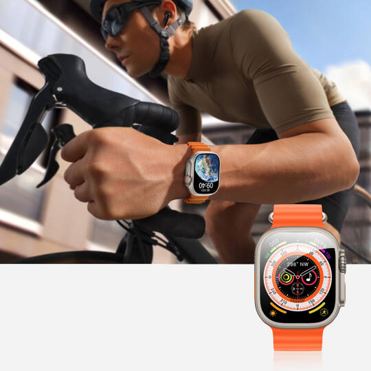 Wiwu SW01 Ultra Lite İOS ve Android Uyumlu Akıllı Saat - 12