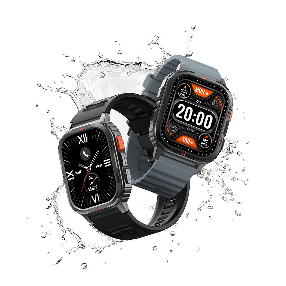 Wiwu SW05 Smart Watch İOS ve Android Uyumlu TFT Ekranlı IP68 Sertifikalı Akıllı Saat - 15